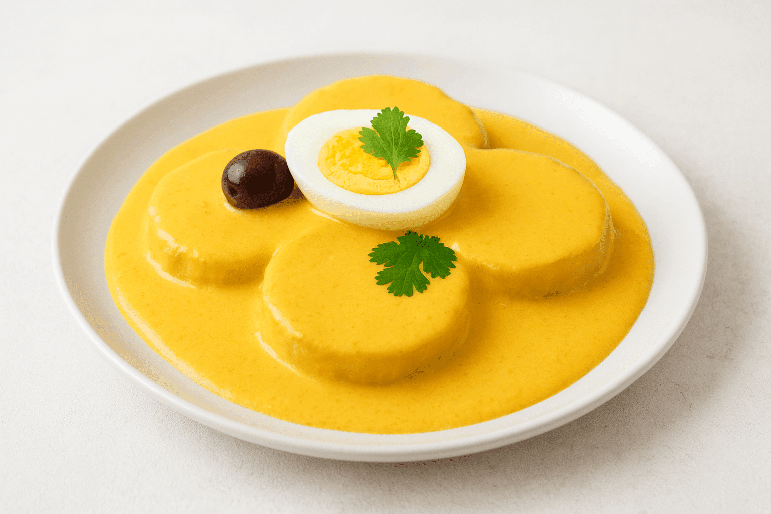 Plato papa a la huancaina